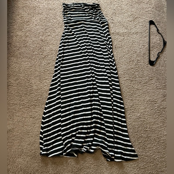 Mudd Black & White Convertible Maxi Dress/Skirt - XL - Picture 2 of 3